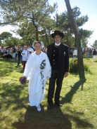 A Breton bride and groom.